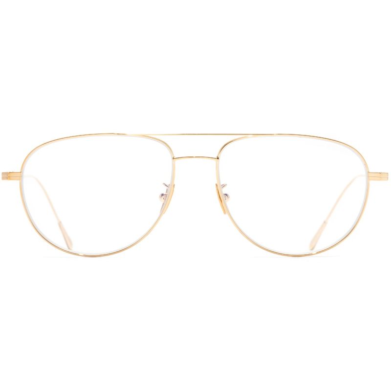 0002 Aviator Optical Glasses-18K Gold