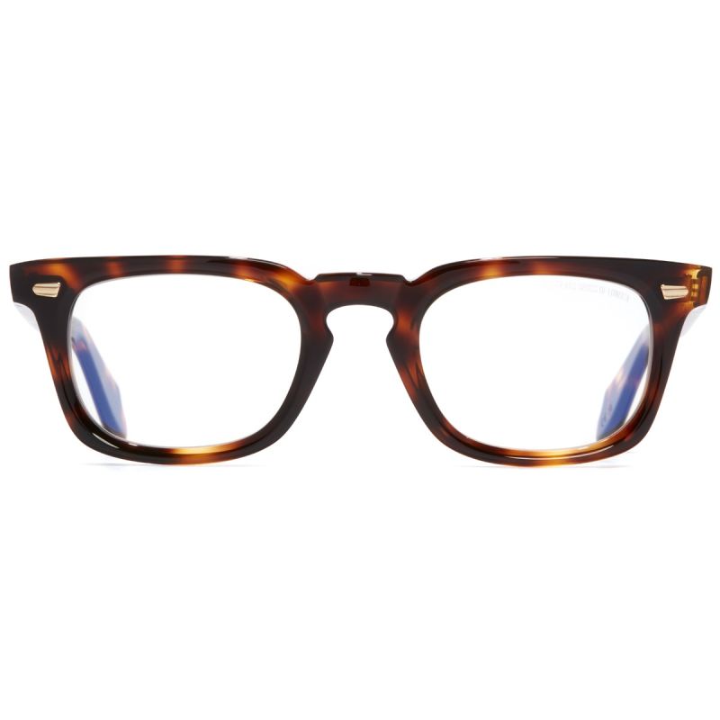 1406 Square Optical Glasses-Brown Havana