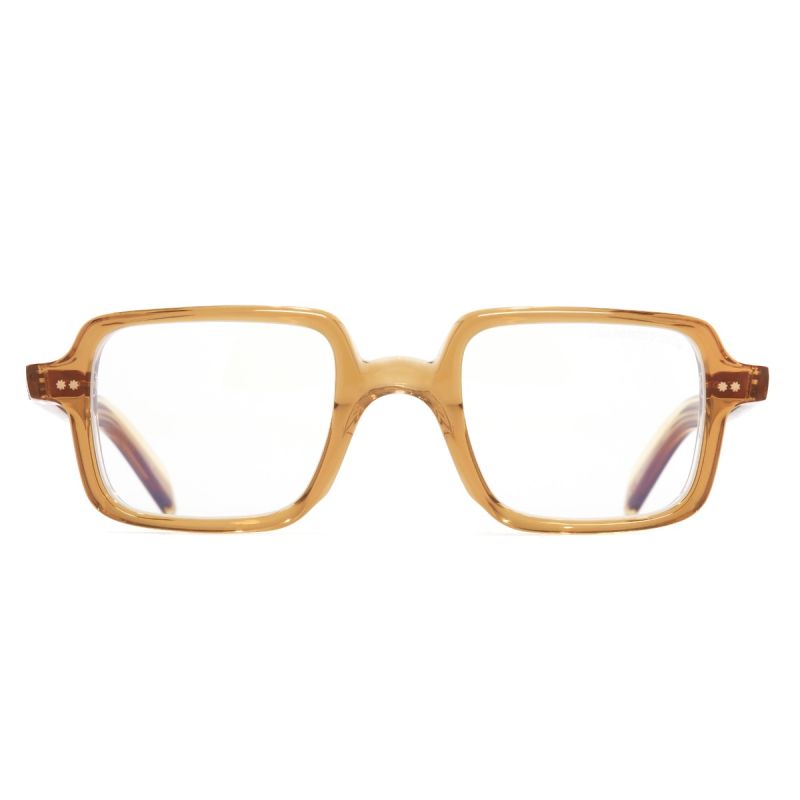 GR02 Rectangle Optical Glasses-Multi Yellow