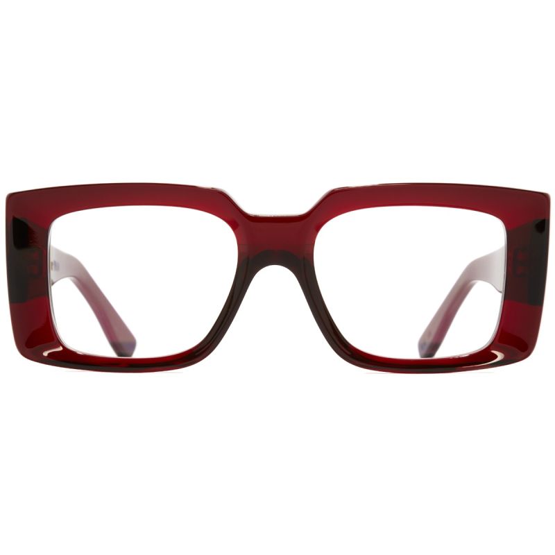 The Great Frog Mini Reaper Square Optical Glasses-Bordeaux