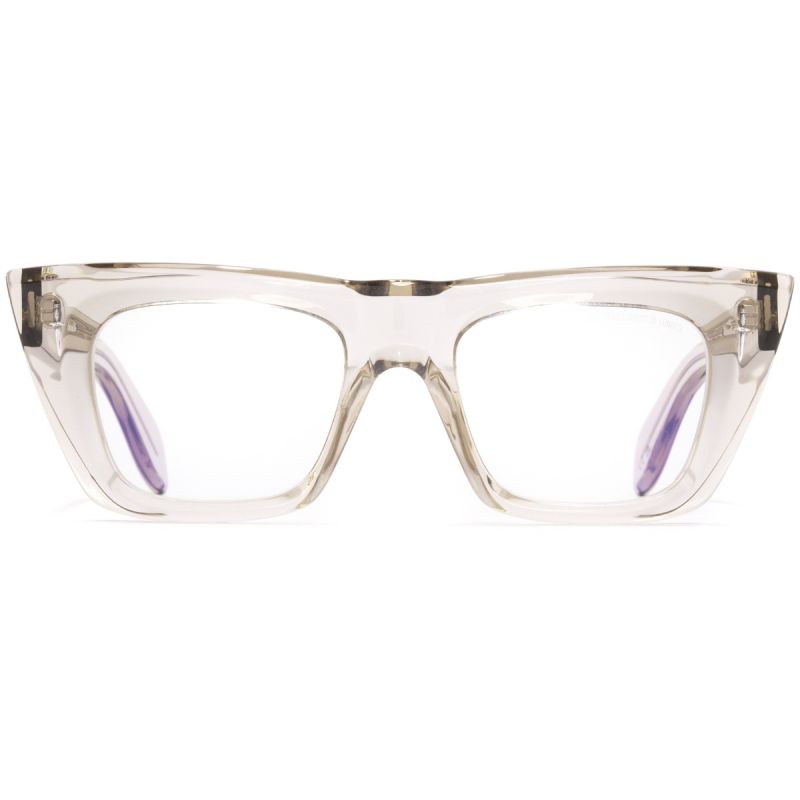 The Great Frog Love And Death Cat Eye Optical Glasses-Sand Crystal