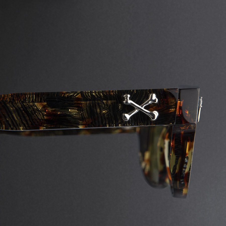 The Great Frog Crossbones Square Sunglasses